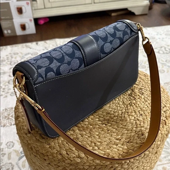 Coach signature denim - shoulder & and Crossbody strap - Picture 5 of 5